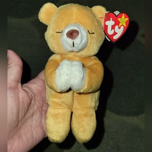 TY Beanie Baby HOPE Praying Bear 1998